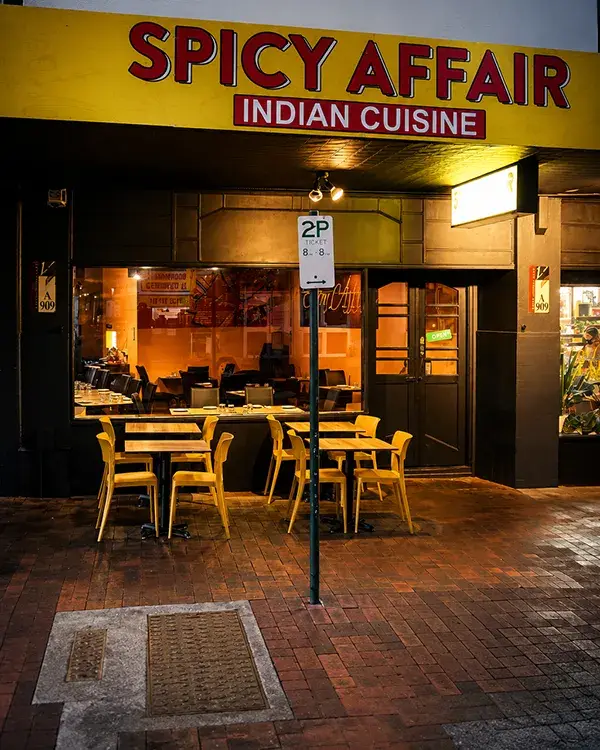 Inside Spicy Affair Indian Cuisine, the family-run Indian restaurant on Albany Highway, East Victoria Park